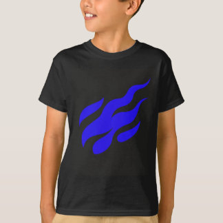 T-shirt La flamme bleue de L