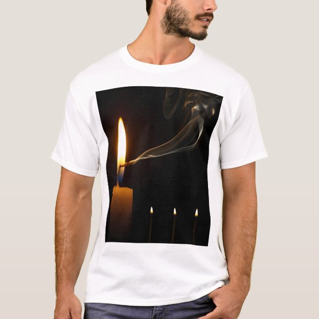 T-shirt 🕯 La Flamme Éteinte : Nirvana et la Fin de  (Devant)