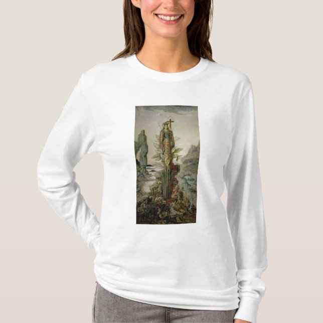 T-shirt La fleur mystique (Devant)