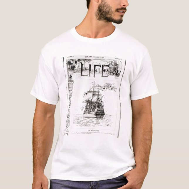 T-shirt La fleur printanière, couverture de 'Life (Devant)