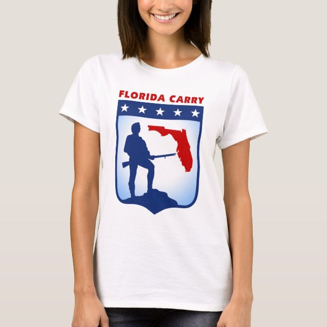 T-shirt La Floride portent la vitesse (Devant)