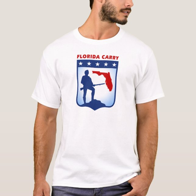 T-shirt La Floride portent la vitesse (Devant)