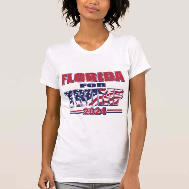 T-shirt La Floride pour Trump (Devant)