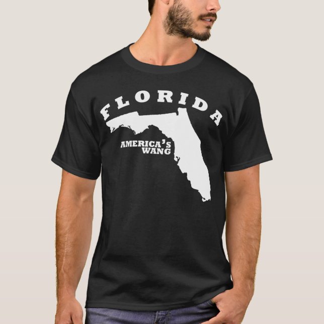 T-shirt La Floride (wang de l'Amérique) (Devant)