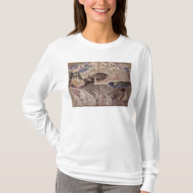 T-shirt La flotte de tabouret (Devant)