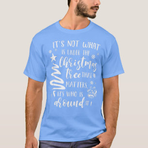 T-shirt La Foi Chrétienne De Noël C'Est Qui Autour De Noël