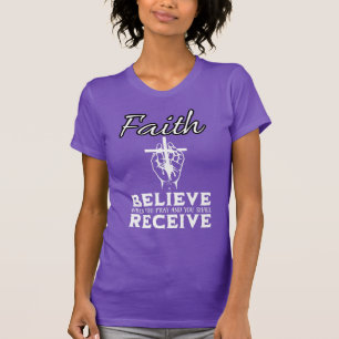 T-shirt La foi croit moderne