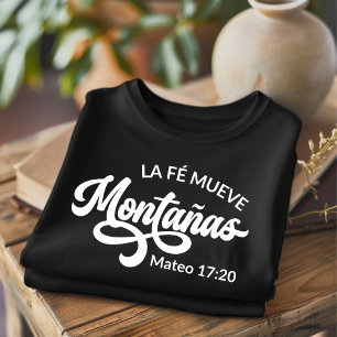 T-shirt La Foi Déplace des Montagnes Chrétien Français