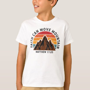 T-shirt La foi peut déplacer la montagne