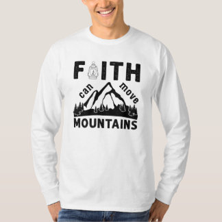 T-shirt La Foi Peut Déplacer Le Verset Biblique Des Montag