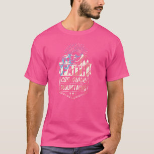 T-shirt La foi peut déplacer les montagnes Bible chrétienn