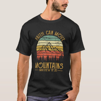 T-shirt La foi peut déplacer les montagnes Hommes Femmes E