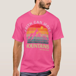 T-shirt La foi peut déplacer les montagnes Matthew Outdoor