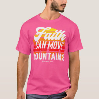 T-shirt La foi peut déplacer les monts actifs
