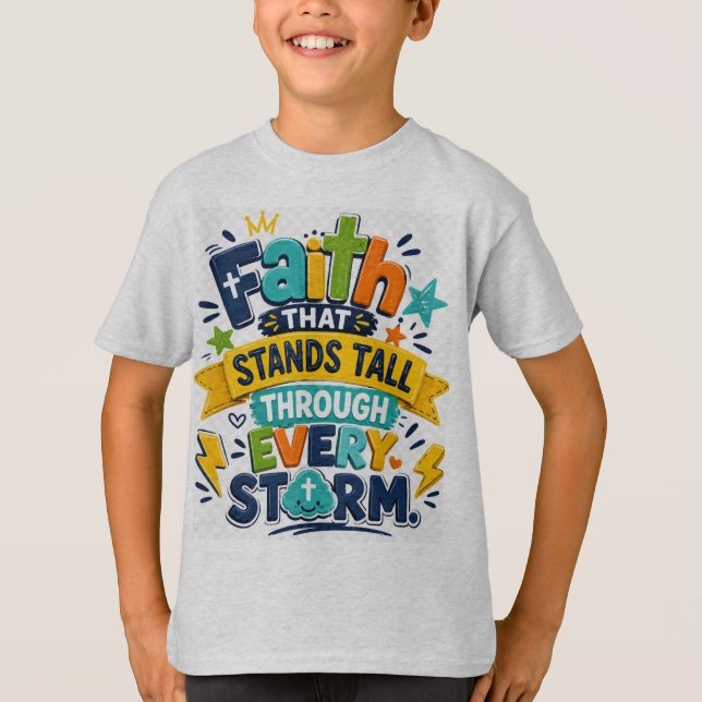 T-shirt La foi qui tient debout (Devant)
