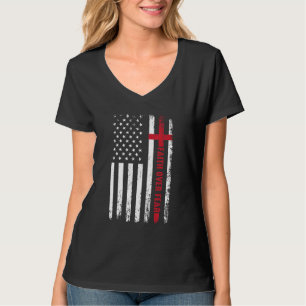 T-shirt La foi sur la peur Inspiration Christian Nous Vint