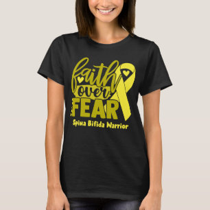 T-shirt La foi sur la peur Spina Bifida Sensibilisation