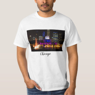 T-shirt La fontaine de Buckingham Chicago
