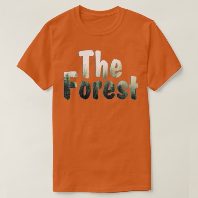 T-shirt La forêt (Design devant)