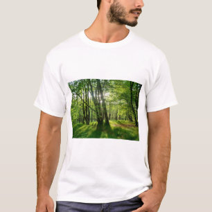 T-shirt La forêt au printemps