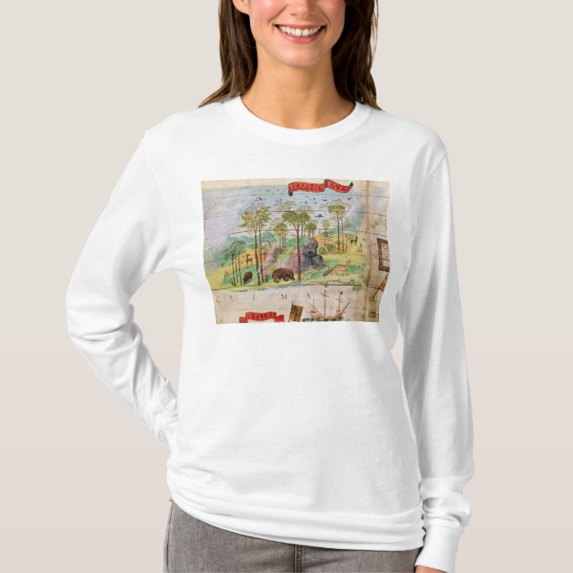 T-shirt La forêt canadienne (Devant)