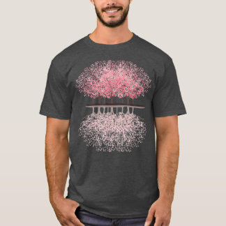 T-shirt La forêt de fleurs de Sakura