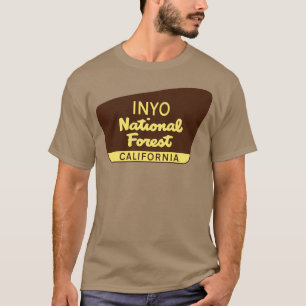 T-SHIRT LA FORÊT NATIONALE DE INYO CALIFORNIE YOSEMITE MOR
