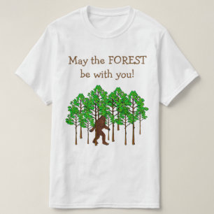 T-shirt La forêt soit avec vous