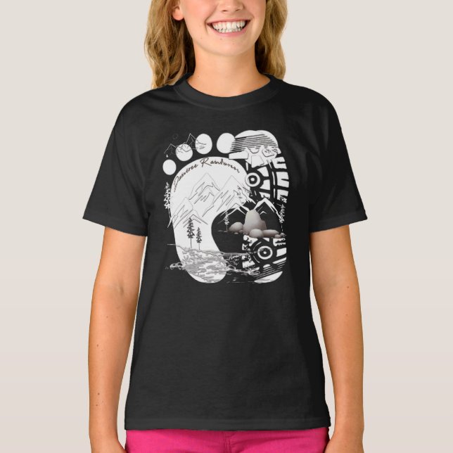 T-shirt La forêt tropicale de Daintree (Devant)