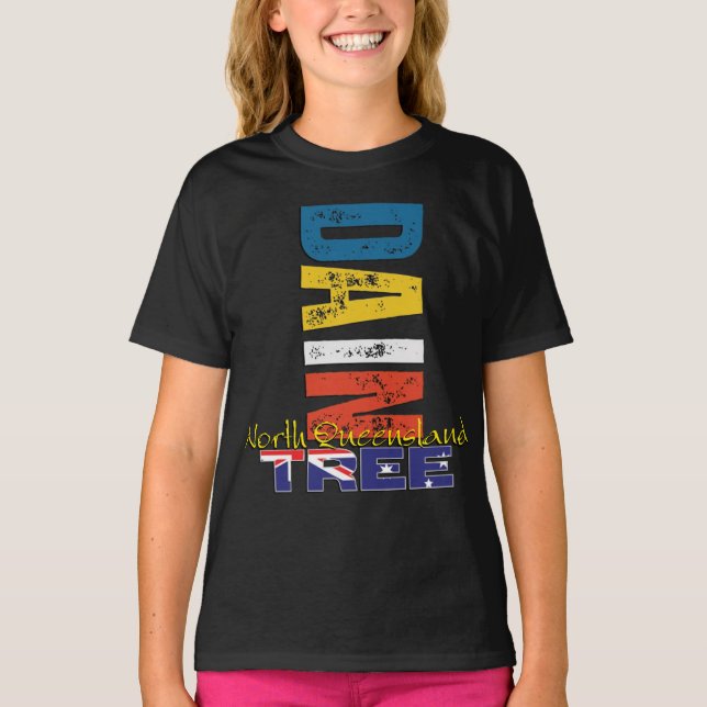 T-shirt La forêt tropicale de Daintree (Devant)