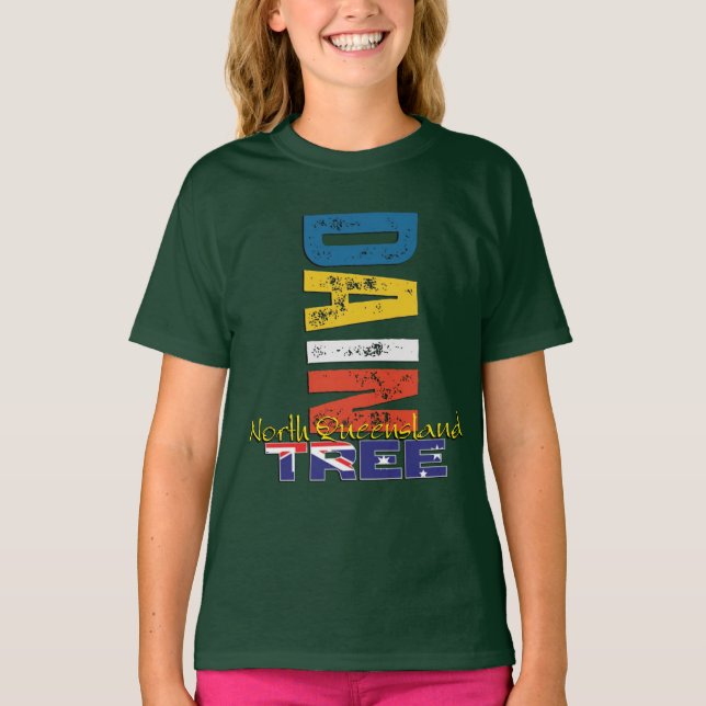 T-shirt La forêt tropicale de Daintree (Devant)