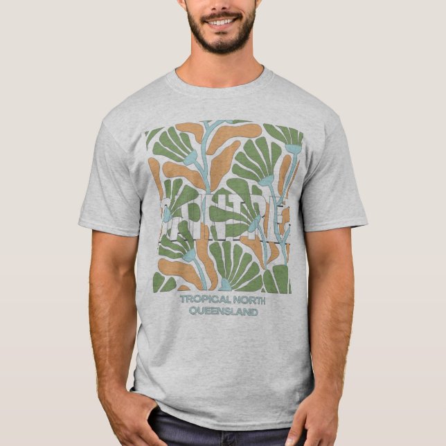 T-shirt La forêt tropicale de Daintree (Devant)