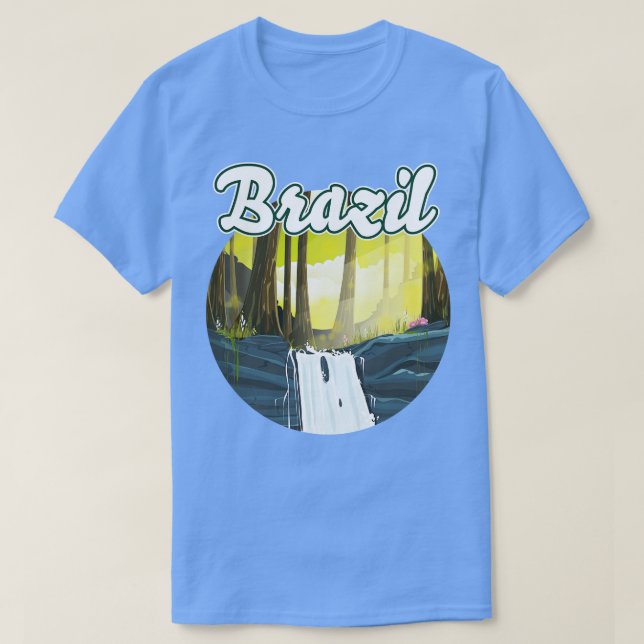 T-shirt La forêt tropicale du Brésil (Design devant)