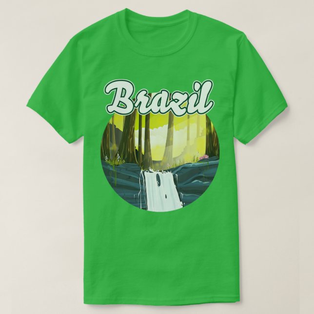 T-shirt La forêt tropicale du Brésil (Design devant)