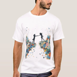 T-shirt La forme de presque