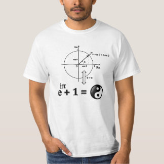 T-shirt La formule et l'identité d'Euler