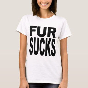 T-shirt La fourrure suce
