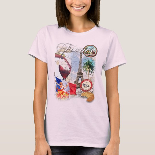 T-shirt la France (Devant)