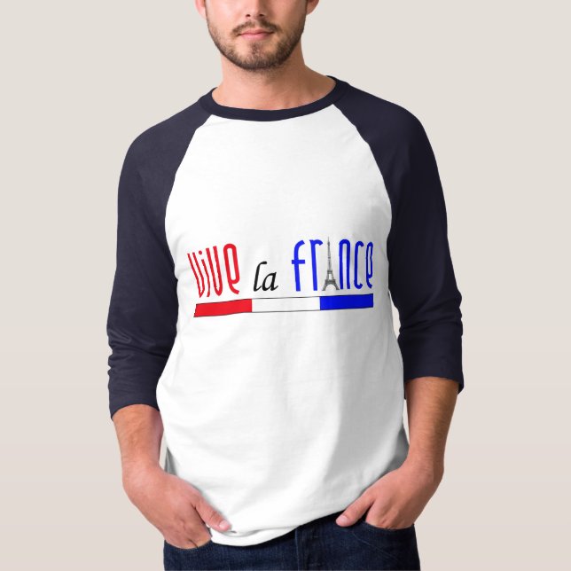 T-shirt La France de Vive (Devant)