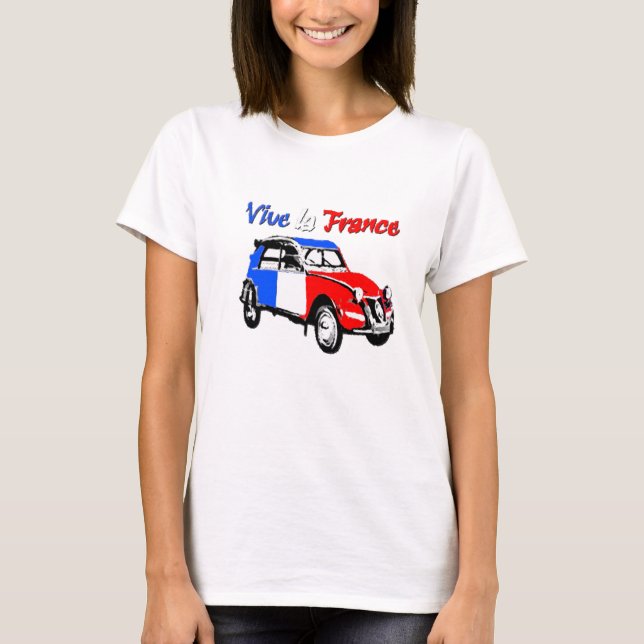 T-SHIRT LA FRANCE DE VIVE (Devant)