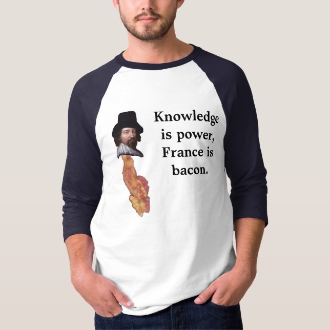 T-shirt La France est lard (Devant)