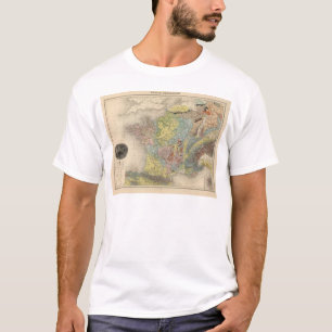 T-shirt La France géologique