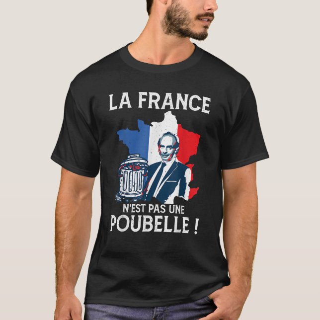 T-shirt La France n'est pas une déclaration bin zemmour er (Devant)