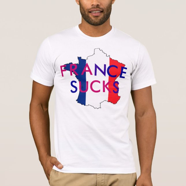 T-SHIRT LA FRANCE SUCE (Devant)