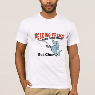 T-shirt La frénésie de alimentation des hommes a obtenu 