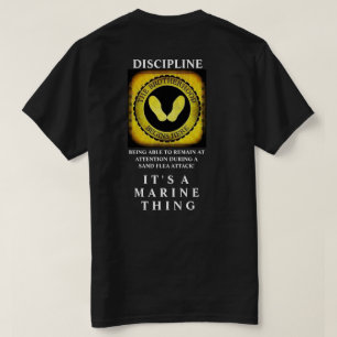 T-SHIRT LA FRÈRE COMMENCE ICI / C'EST UNE CHOSE MARINE