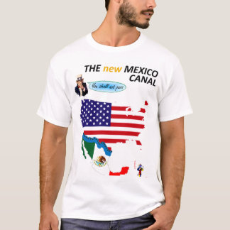 T-shirt La frontière mexicaine de l'atout
