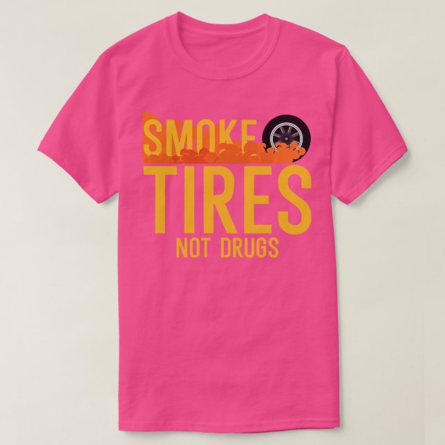 T-shirt La fumée essaie pas la drogue (Design devant)