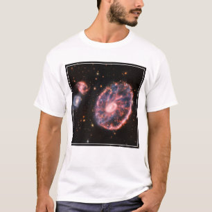 T-shirt La Galaxie Cartwheel Et Ses Galaxies Compagnons.