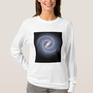 T-shirt La galaxie de manière laiteuse (annotée)
